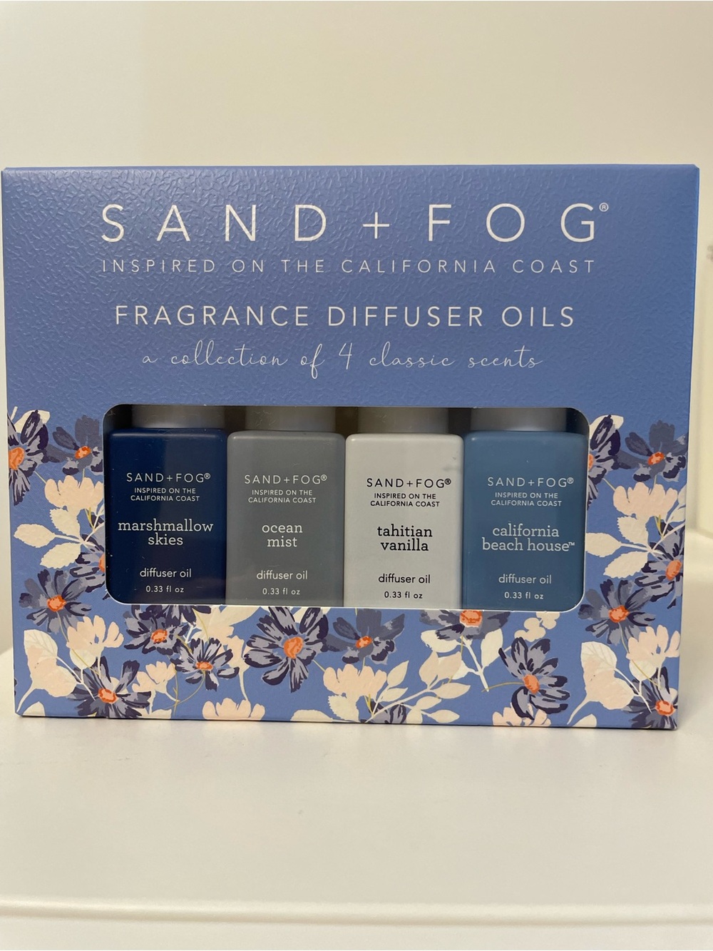 NWT SAND + FOG Fragrance Diffuser Oils - a Collection of 4 Classic Scents